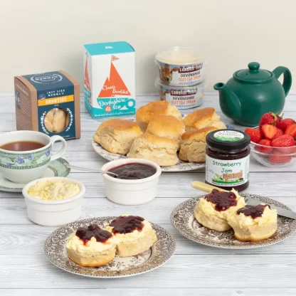 Family Devon Cream Tea Hamper