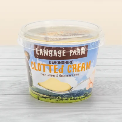 Langage Farm Devonshire Clotted Cream from Jersey and Guernsey cows 200g